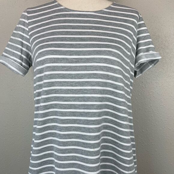 NWT Hem & Thread Extra Long Striped Top Size M - Picture 2 of 8
